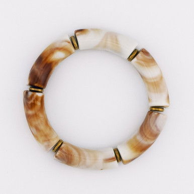 Flourish Bracelet—Mocha