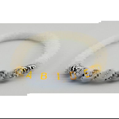 Heishi Abide Bracelet—White