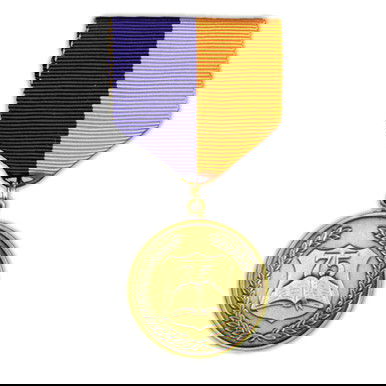 Missions Bible Memory Medal, Gold