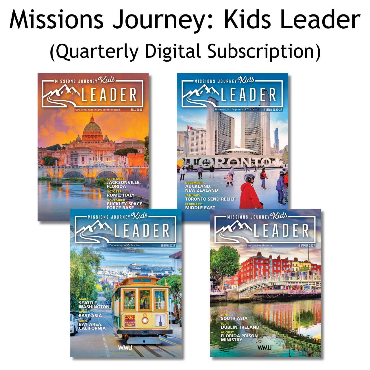 Missions Journey: Kids Leader (Digital Subscription)
