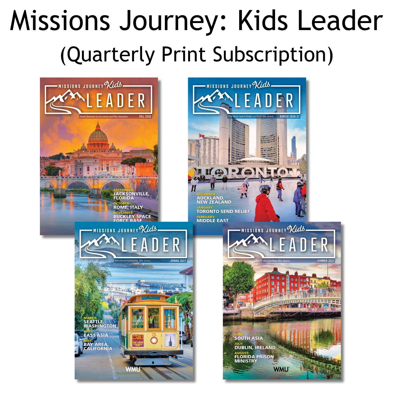 Missions Journey: Kids Leader (Print Subscription)