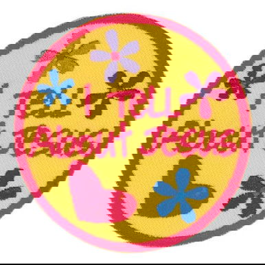 I Tell About Jesus Badge