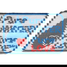 Pure Water, Pure Love Badge/Patch (PWPL)