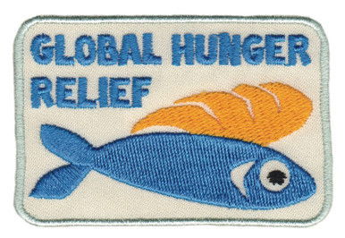Global Hunger Relief Badge/Patch