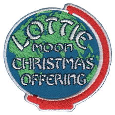 Lottie Moon Christmas Offering Badge/Patch