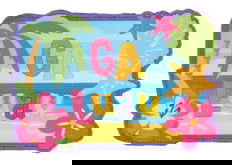 GA Luau Badge