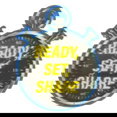 Ready, Set, Share! Badge/Patch