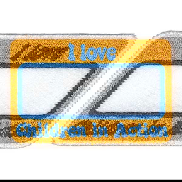 I Love Children in Action Badge