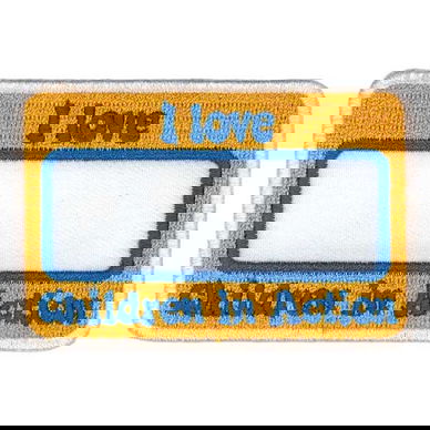 I Love Children in Action Badge