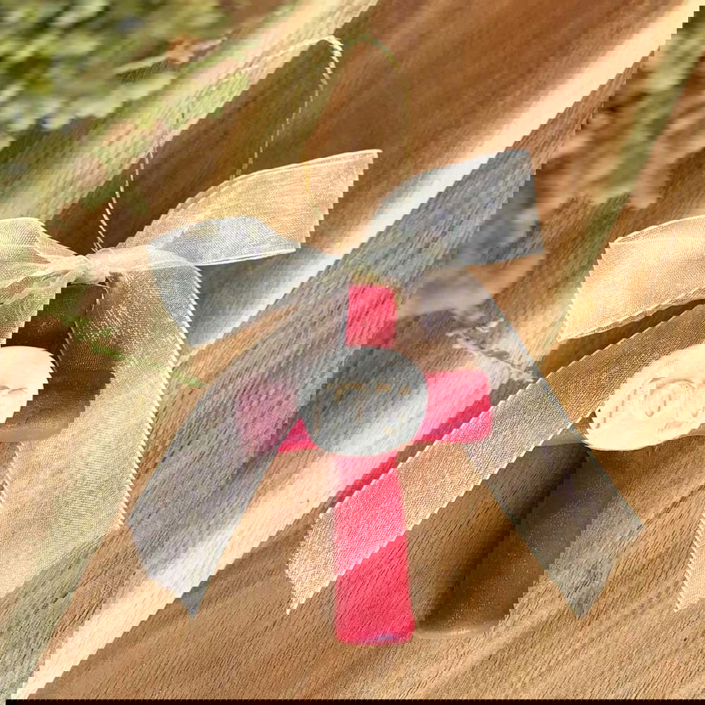 Joy Prayer Cross Ornament