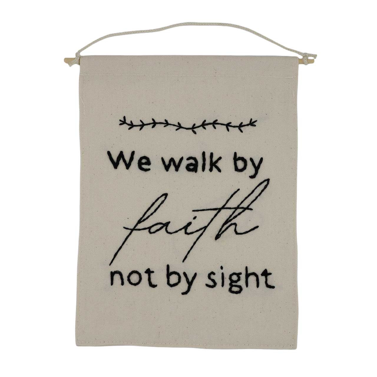 Walk By Faith Wall Hanging