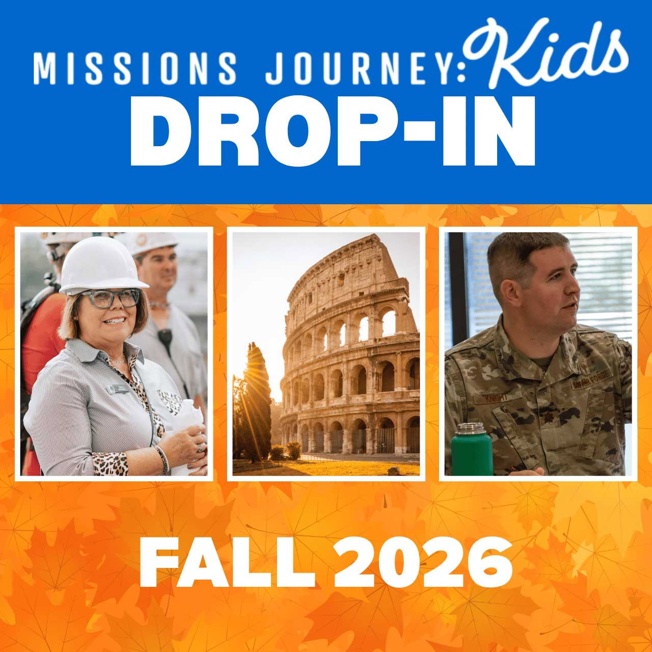 Fall 2026 Missions Journey: Kids Drop-In