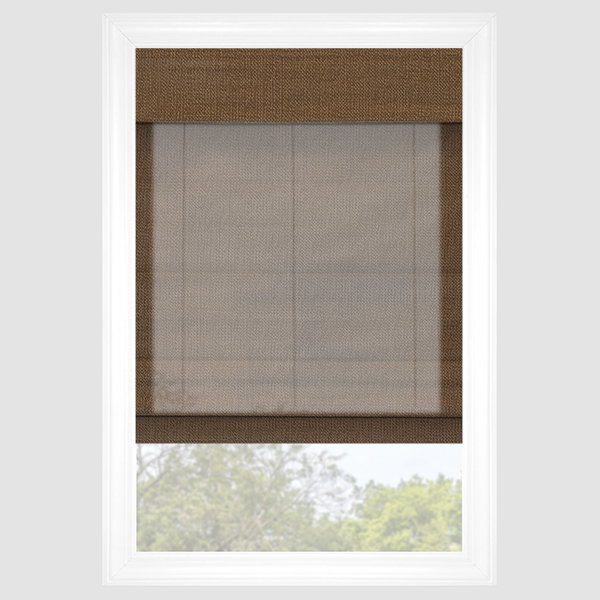 Zinc Santorini Classic Woven Wood Shades