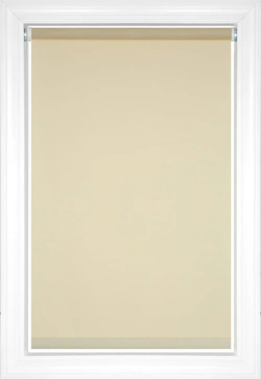 Ivory Hudson Classic/Designer Light Filtering Roller Shades