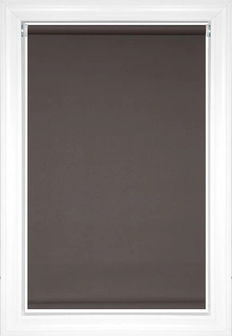Chocolate Cameo Classic/Designer Light Filtering Roller Shades