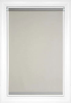 Toiles de fenêtre Hudson Classic/Designer Filtrant La Lumière - Cendre