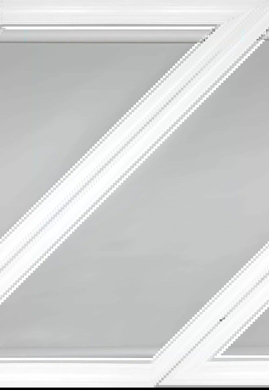Gris métro Brilliance Vinyl Opaque Toiles de fenêtre