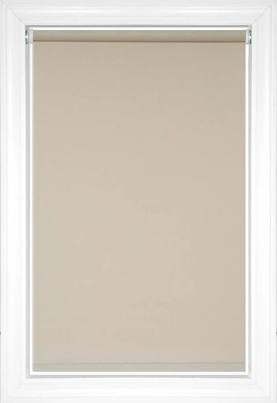 Taupe Cameo Classic/Designer Light Filtering Roller Shades