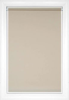 Taupe Cameo Classic/Designer Light Filtering Roller Shades