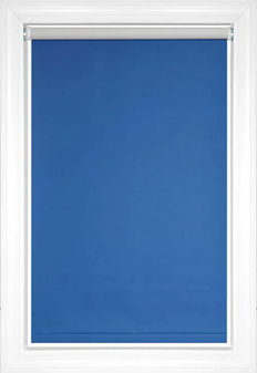 Royal Blue Devon Blackout Fabric Blackout Roller Shades OLD Royal Blue Devon Blackout Fabric Blackout Roller Shades OLD