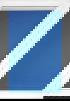 Royal Blue Devon Blackout Fabric Blackout Roller Shades