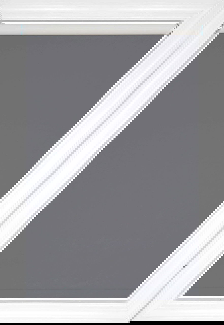 Dark grey Devon Blackout Fabric Blackout Roller Shades