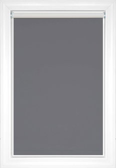 Dark grey Devon Blackout Fabric Blackout Roller Shades OLD Dark grey Devon Blackout Fabric Blackout Roller Shades OLD