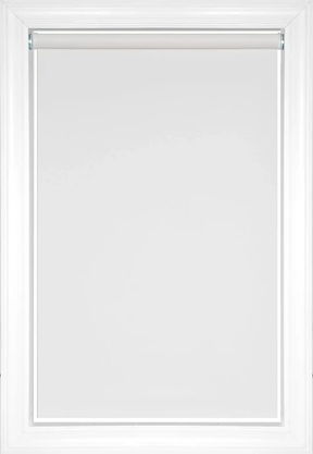 Blanc suède Brilliance Toiles de fenêtre