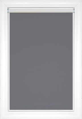 Dark grey Dévon Opaque Toiles de fenêtre