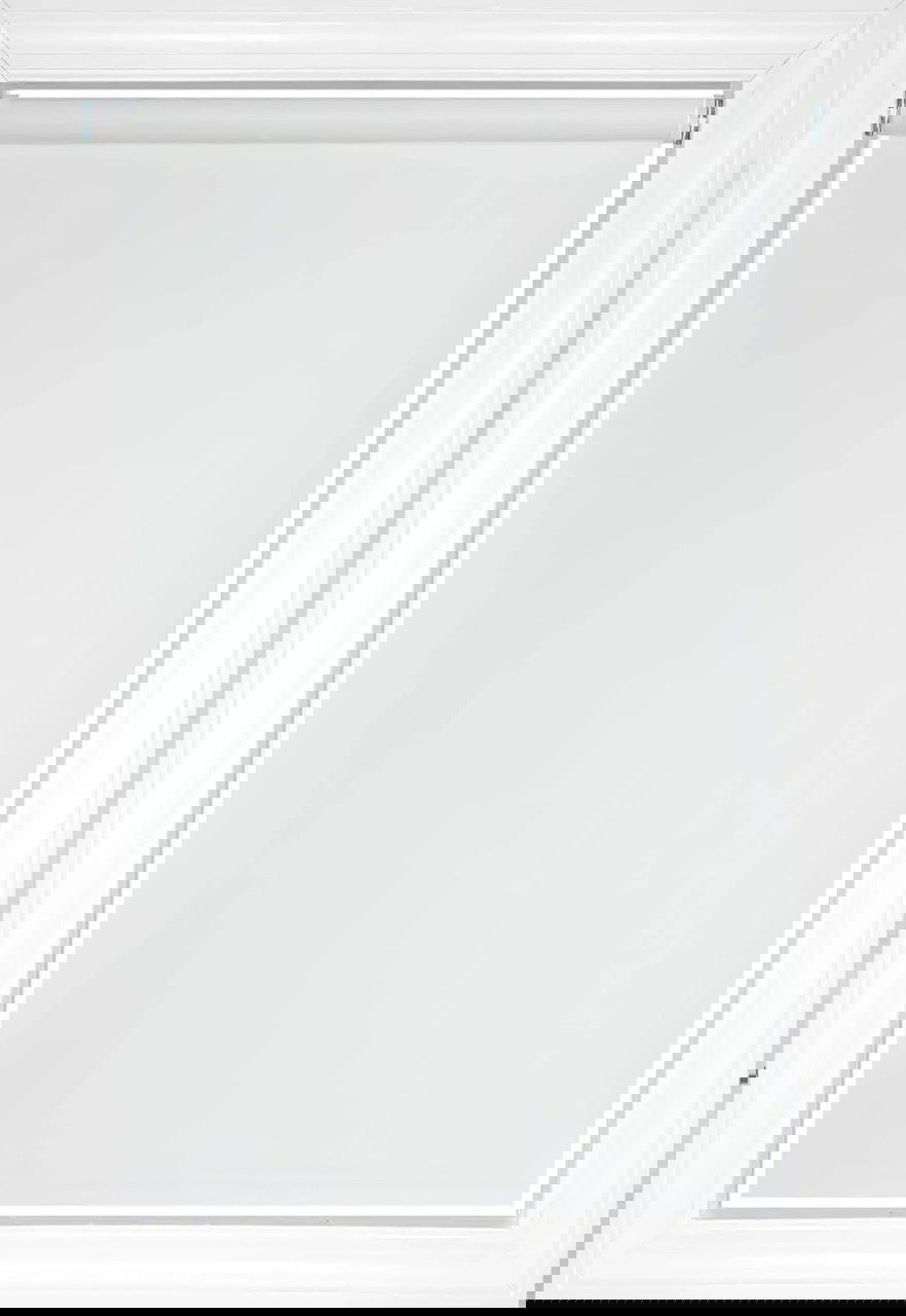 Blanc moiré Brilliance Vinyl Opaque Toiles de fenêtre