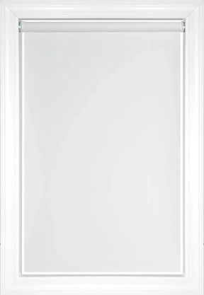 Moire White Brilliance Roller Shades