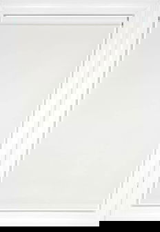 Blanc Brilliance Vinyl Opaque Toiles de fenêtre