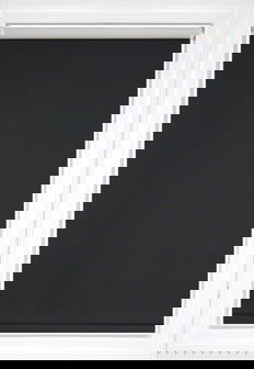 Black Devon Blackout Fabric Blackout Roller Shades