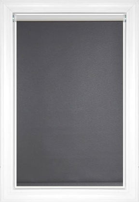 Stucco Charcoal Brilliance Roller Shades
