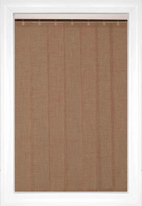 Taupe Linen Vertical Fabric Blinds Taupe Linen Vertical Fabric Blinds