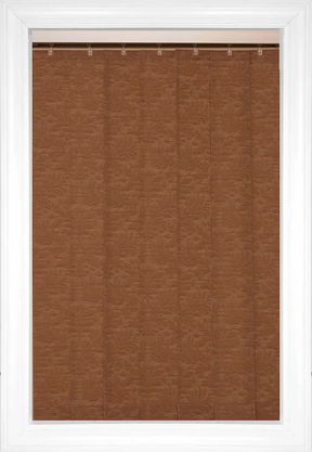 Almond Versailles Vertical Fabric Blinds Almond Versailles Vertical Fabric Blinds