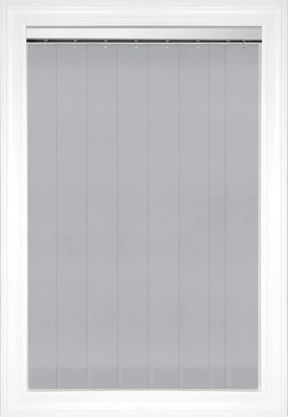 Granite Hudson Vertical Fabric Blinds