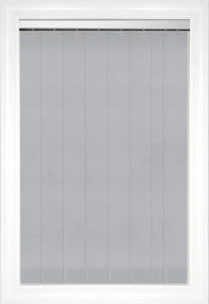 Granite Hudson Vertical Fabric Blinds