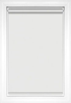 Blanc soyeux Aurore Vinyl Opaque Toiles de fenêtre