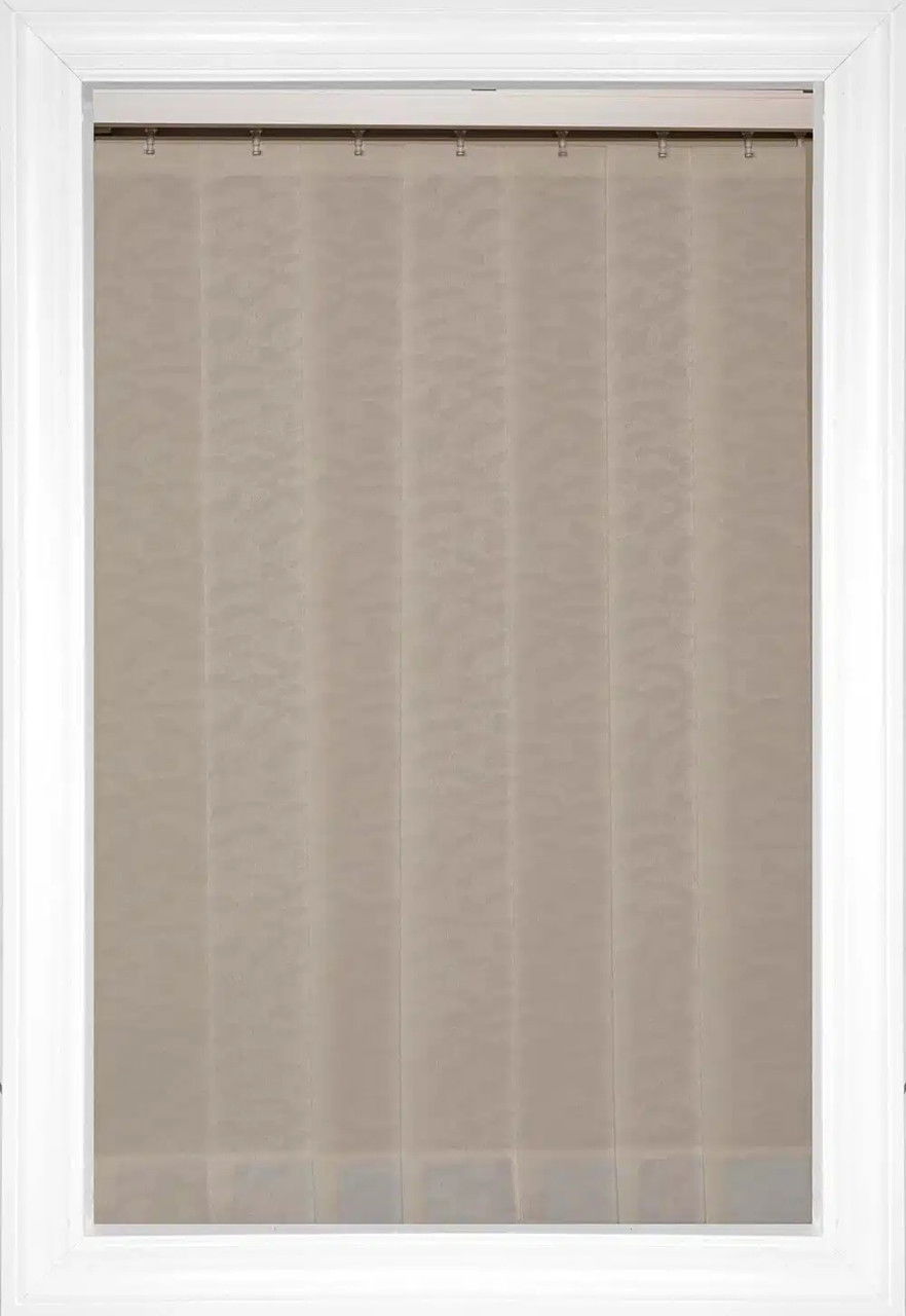 Natural Chagall Vertical Fabric Blinds