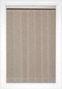 Natural Chagall Vertical Fabric Blinds