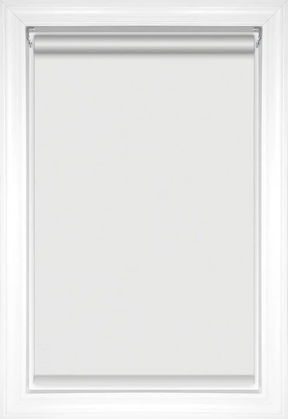 Silky White Aurora Roller Shades