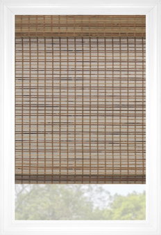 Caraway Palau Flat Woven Wood Shades
