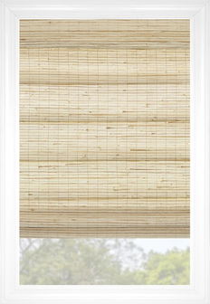 Blé Montauk Classique Stores en bois tissé