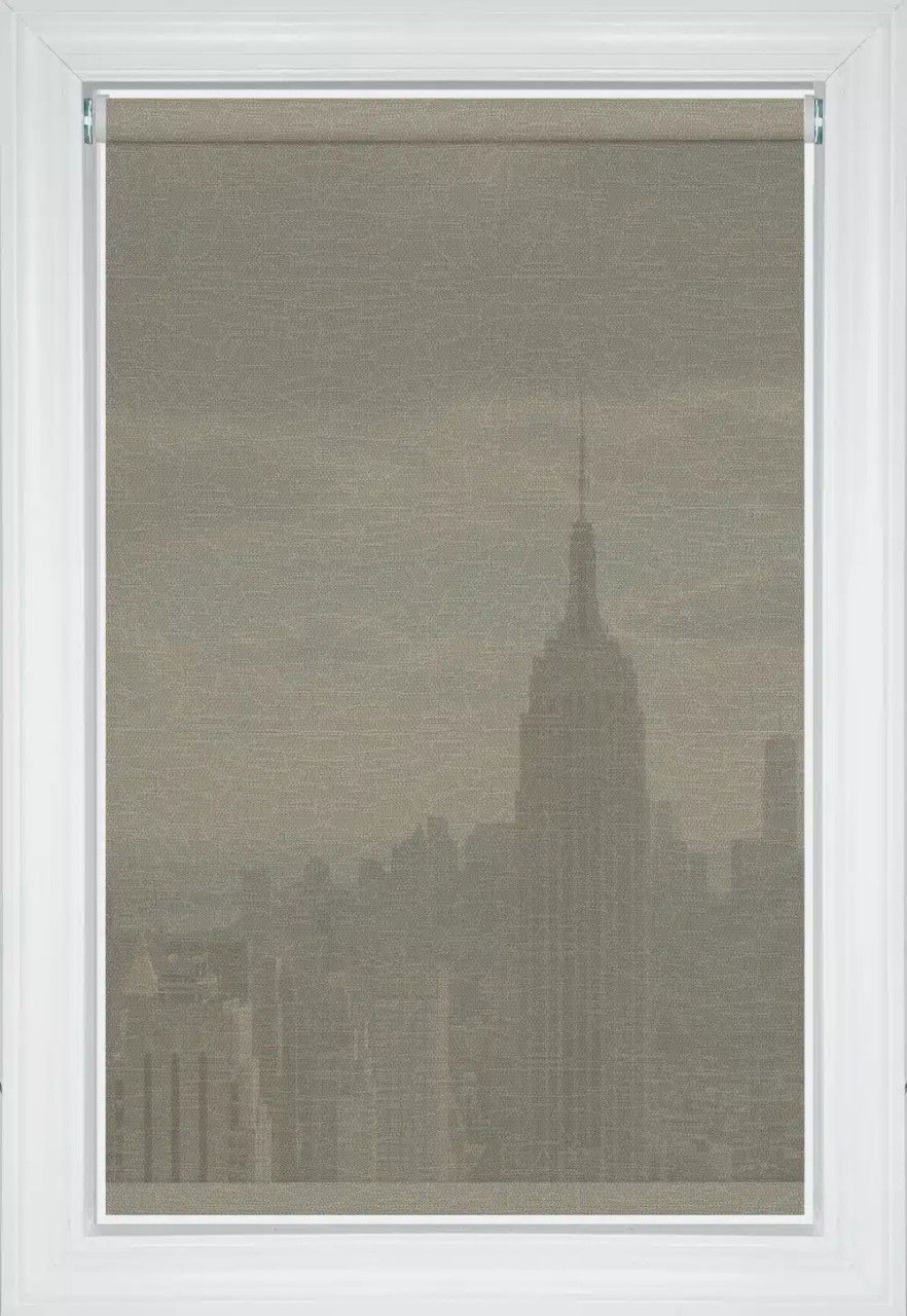 White Mocha Barcelona 7-10 Percent 7-10 % Openness Solar Shades