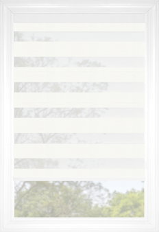 Porcelain Cascade Elegance Linen II Light Filtering Sheer Shades