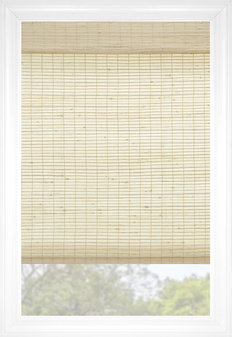 Desert Sand WestPalm Flat Woven Wood Shades