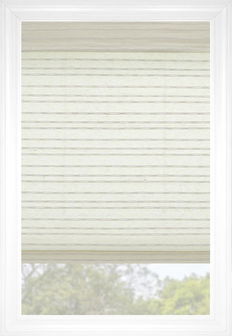 Summer Linen The Sunday Morning - Jhonny Curran Collection [Online Exclusive] Flat Woven Wood Shades