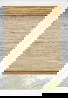 Sand St-Lucia Flat Woven Wood Shades