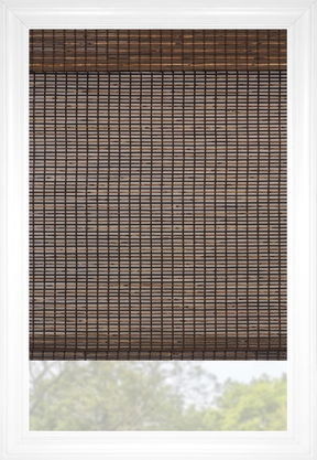 Walnut Fiji Woven Wood Shades